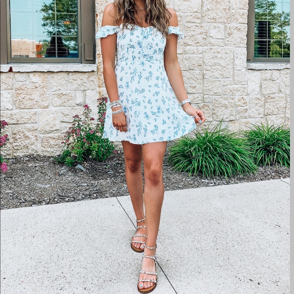 GOODNIGHT MACAROON FLORAL DRESS
